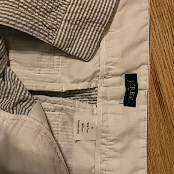 J. CREW seersucker shorts - Picture 2 of 3